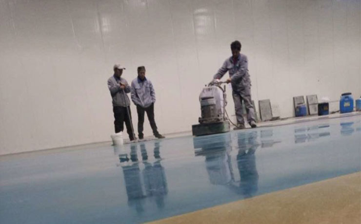 金潤彩色鋼化地坪